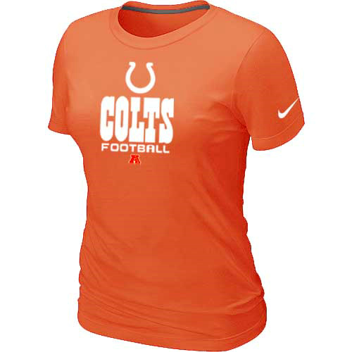 Nike Indianapolis Colts Women's Critical Victory NFL T-Shirt - Orange